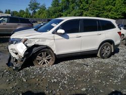 Honda salvage cars for sale: 2016 Honda Pilot EX