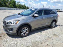 Salvage cars for sale at Riverview, FL auction: 2017 KIA Sorento LX