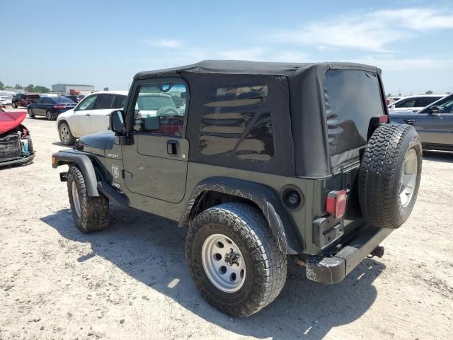 2004 Jeep Wrangler / TJ Sport