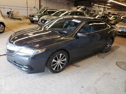 Salvage cars for sale at Wheeling, IL auction: 2015 Acura TLX