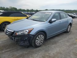 Salvage cars for sale at Cahokia Heights, IL auction: 2012 Honda Accord LX