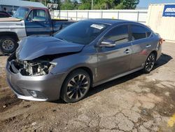 Vehiculos salvage en venta de Copart Wichita, KS: 2017 Nissan Sentra S