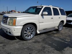 Salvage cars for sale at auction: 2003 Cadillac Escalade Luxury