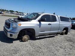 Salvage cars for sale from Copart Eugene, OR: 2014 Toyota Tundra Double Cab SR/SR5