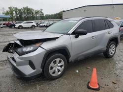 Salvage cars for sale from Copart Spartanburg, SC: 2021 Toyota Rav4 LE