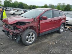 Vehiculos salvage en venta de Copart Grantville, PA: 2015 Ford Escape SE