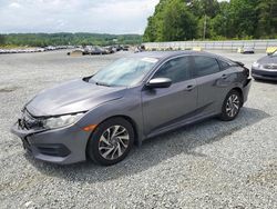 Salvage cars for sale at Concord, NC auction: 2016 Honda Civic EX