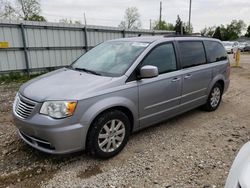 Salvage cars for sale at Lansing, MI auction: 2014 Chrysler Town & Country Touring