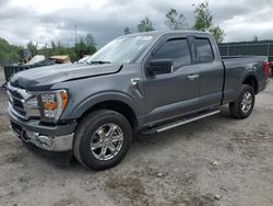 Salvage cars for sale at Duryea, PA auction: 2023 Ford F150 Super Cab