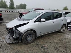 Vehiculos salvage en venta de Copart Arlington, WA: 2013 Nissan Leaf S