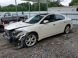 Salvage cars for sale at Augusta, GA auction: 2012 Nissan Maxima S