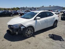 Salvage cars for sale from Copart Vallejo, CA: 2017 Toyota Corolla L