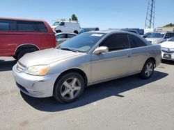 Salvage cars for sale from Copart Hayward, CA: 2003 Honda Civic EX