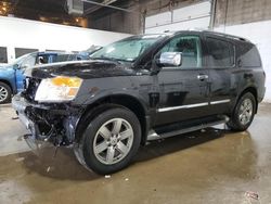Salvage cars for sale from Copart Blaine, MN: 2011 Nissan Armada Platinum
