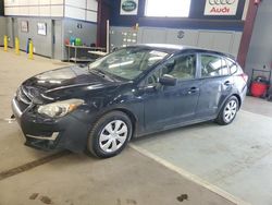 Salvage cars for sale from Copart East Granby, CT: 2015 Subaru Impreza