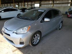 Salvage cars for sale from Copart Phoenix, AZ: 2013 Toyota Prius C