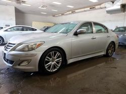 Salvage cars for sale at Davison, MI auction: 2012 Hyundai Genesis 3.8L