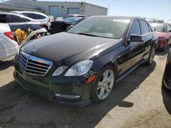 Salvage cars for sale at Martinez, CA auction: 2013 Mercedes-Benz E 350