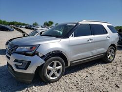 Ford salvage cars for sale: 2017 Ford Explorer XLT