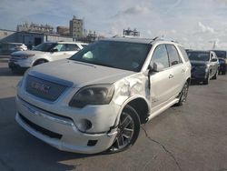 Salvage cars for sale at New Orleans, LA auction: 2012 GMC Acadia Denali