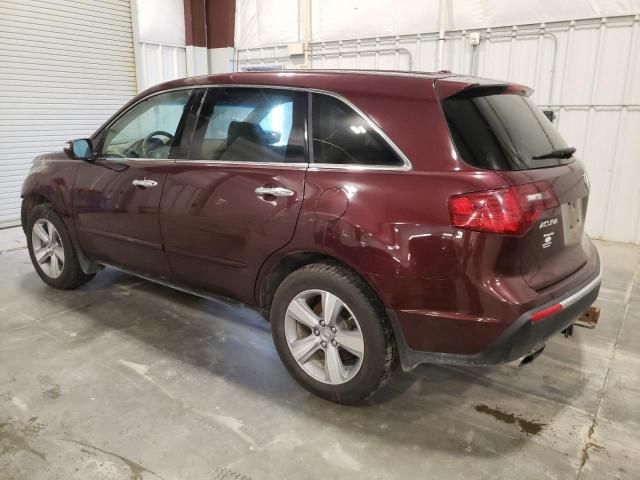 2012 Acura MDX Technology