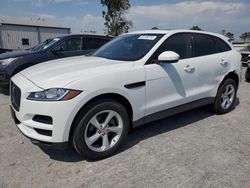 Salvage cars for sale at Tulsa, OK auction: 2019 Jaguar F-PACE Premium