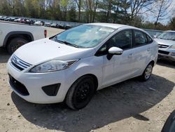Salvage cars for sale at North Billerica, MA auction: 2013 Ford Fiesta SE