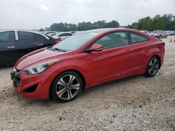 Salvage cars for sale from Copart Houston, TX: 2014 Hyundai Elantra Coupe GS