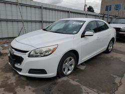 Chevrolet salvage cars for sale: 2015 Chevrolet Malibu 1LT