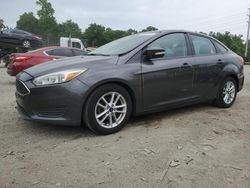 Salvage cars for sale from Copart Waldorf, MD: 2015 Ford Focus SE