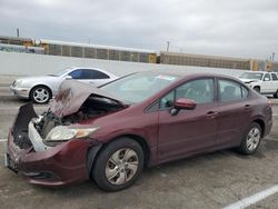 Salvage Cars with No Bids Yet For Sale at auction: 2015 Honda Civic LX