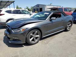 Salvage cars for sale at San Martin, CA auction: 2015 Ford Mustang