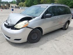 Salvage cars for sale from Copart Knightdale, NC: 2008 Toyota Sienna CE