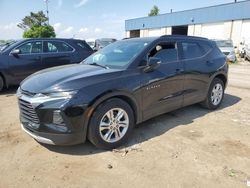 Salvage cars for sale at Woodhaven, MI auction: 2021 Chevrolet Blazer 2LT