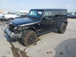 Salvage cars for sale at Grand Prairie, TX auction: 2017 Jeep Wrangler Unlimited Rubicon