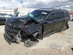 Salvage cars for sale at Sun Valley, CA auction: 2024 Jeep Grand Cherokee L Limited