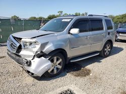 Honda salvage cars for sale: 2015 Honda Pilot Touring