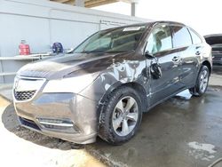 Salvage cars for sale at West Palm Beach, FL auction: 2014 Acura MDX