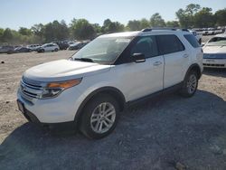 Salvage cars for sale from Copart Madisonville, TN: 2013 Ford Explorer XLT