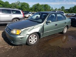 Salvage cars for sale at Marlboro, NY auction: 2003 Hyundai Accent GL