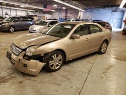 Salvage cars for sale at Wheeling, IL auction: 2007 Ford Fusion SEL