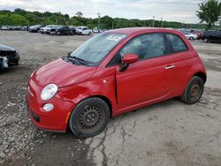 Salvage cars for sale from Copart Baltimore, MD: 2012 Fiat 500 POP