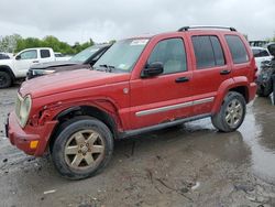 Salvage cars for sale at Duryea, PA auction: 2007 Jeep Liberty Limited
