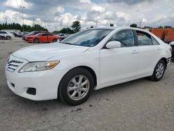 Toyota salvage cars for sale: 2011 Toyota Camry Base