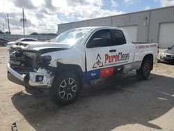 Salvage cars for sale at Jacksonville, FL auction: 2014 Toyota Tundra Double Cab SR/SR5