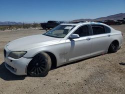 Salvage cars for sale at North Las Vegas, NV auction: 2012 BMW 750 LXI