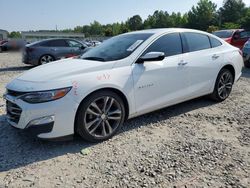 Chevrolet salvage cars for sale: 2019 Chevrolet Malibu Premier