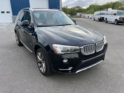 Salvage cars for sale at North Billerica, MA auction: 2015 BMW X3 XDRIVE35I