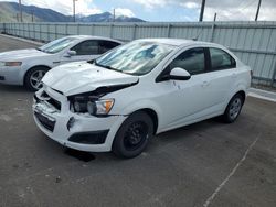 Salvage cars for sale from Copart Magna, UT: 2015 Chevrolet Sonic LS