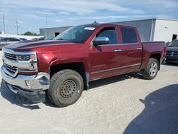 Salvage trucks for sale at Jacksonville, FL auction: 2017 Chevrolet Silverado K1500 LTZ